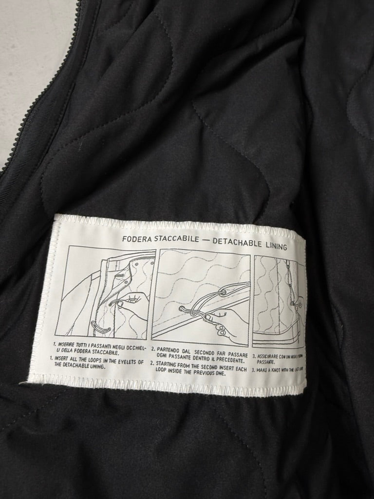 Stone Island 2014 President Jacket Interno staccabile imbottito e collo in montone Taglia L