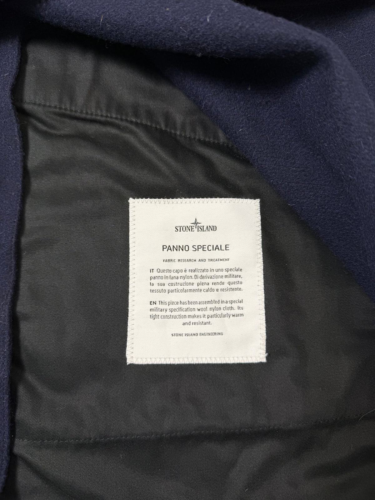 Stone Island 2017 montgomery Panno Speciale Taglia XL