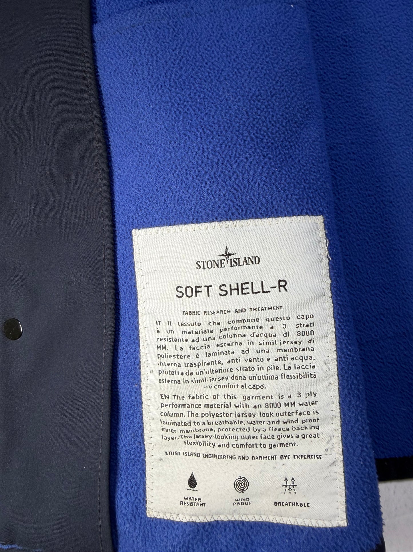 Stone Island Soft Shell-R Taglia Xl