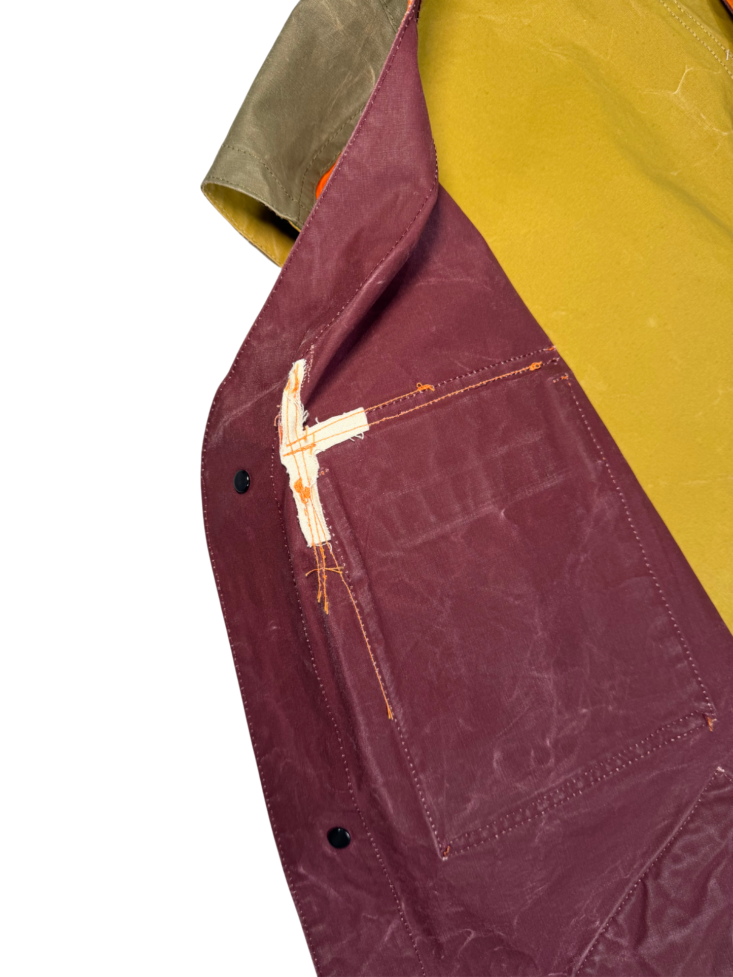 Stone Island Gilet Tela Placcata Bicolore