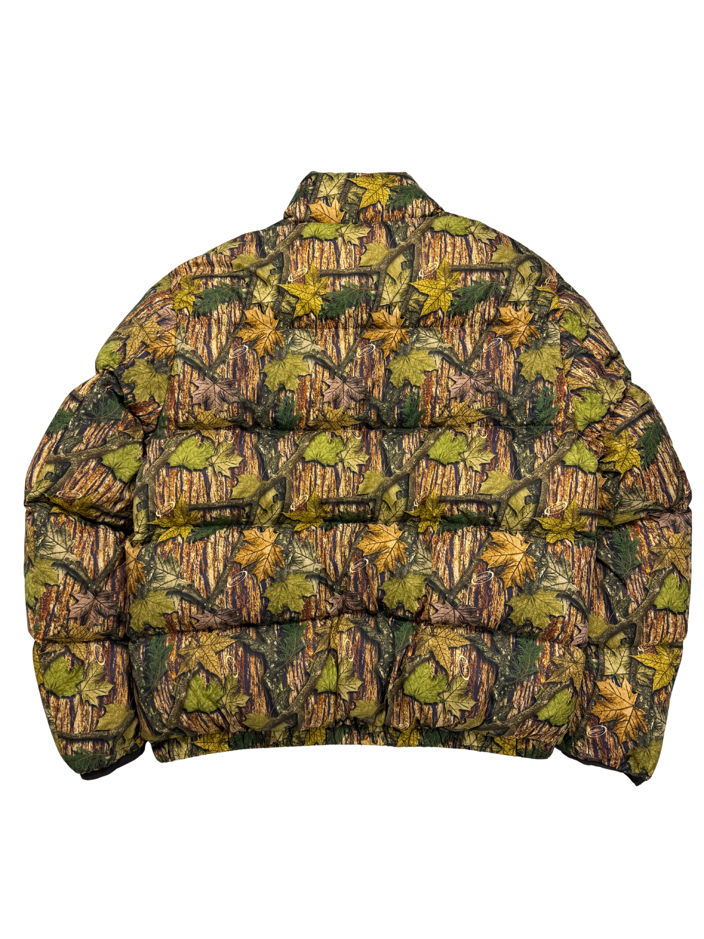 GRAMICCI Down Puffer Jacket Leaf Camo Taglia XS