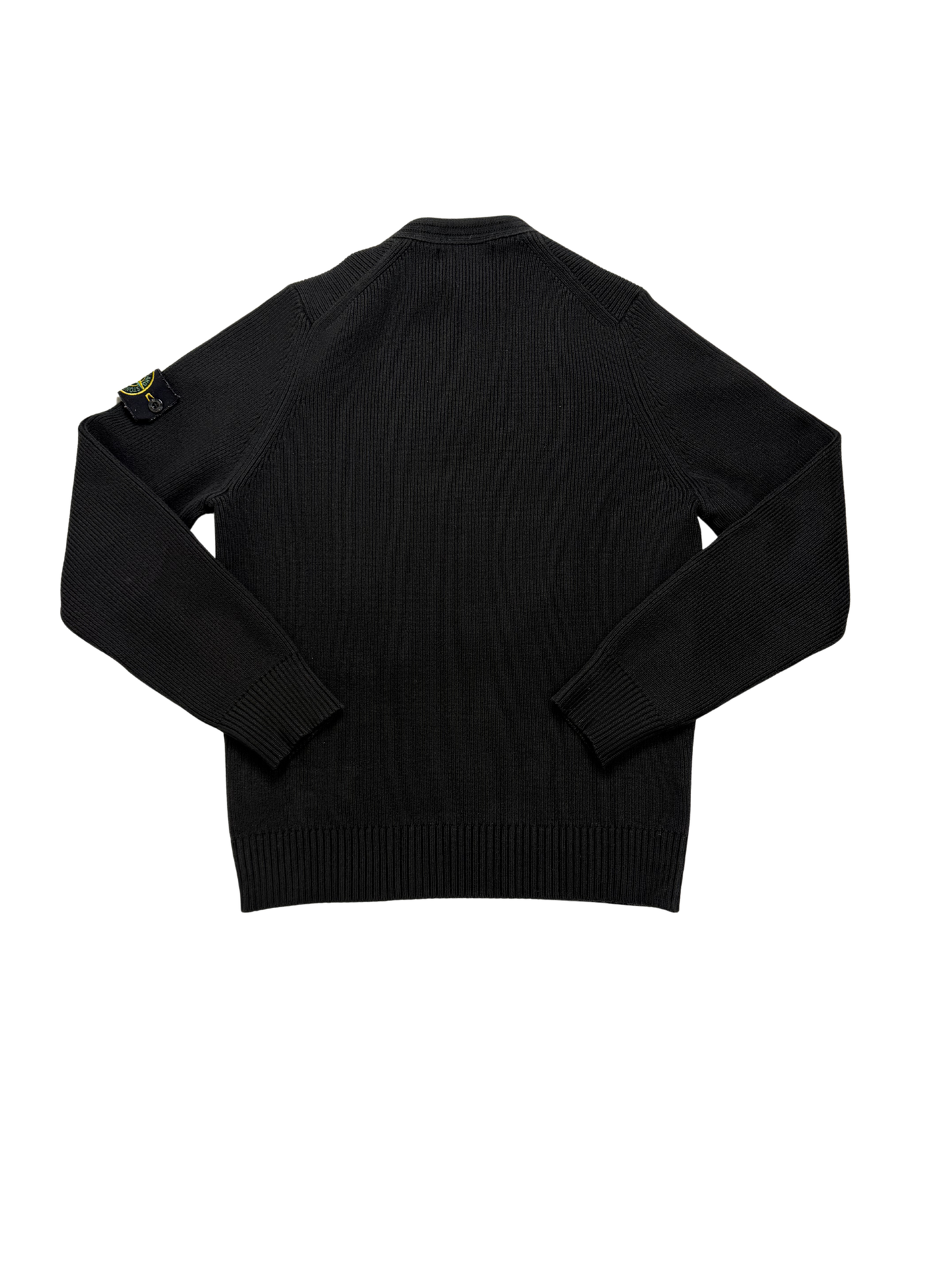 Stone Island Maglione Girocollo in Misto Lana Taglia M Black