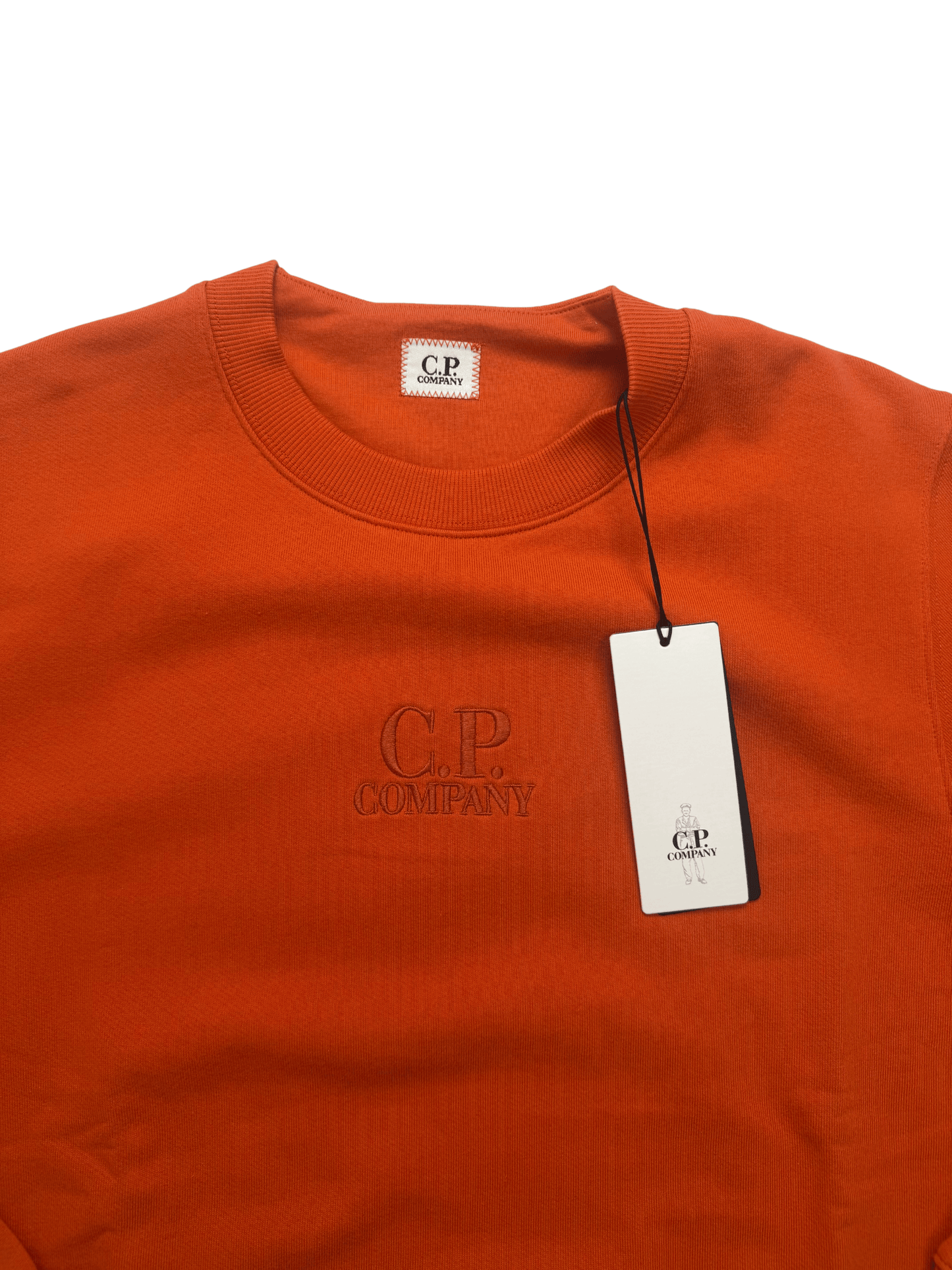 C.P.Company Felpa Girocollo Taglia S Arancione