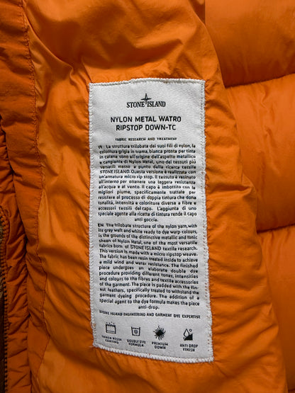 Stone Island Nylon Metal Watro Ripstop Down-Tc Taglia M