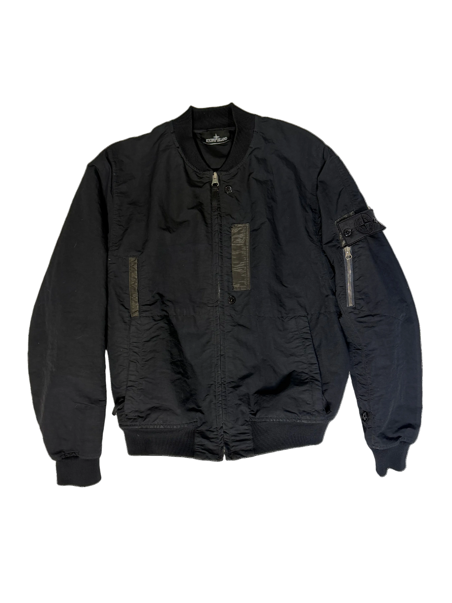 Stone Island Shadow Project Naslan Garment Dyed Bomber Jacket Taglia S