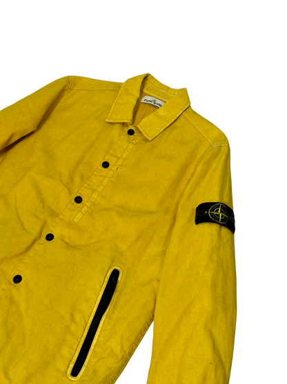 Stone Island Jacket Yellow Lino Resinato Quilted-Tc A/W 2019