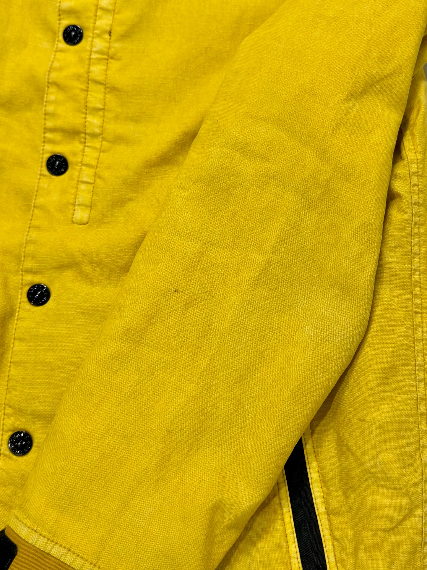 Stone Island Jacket Yellow Lino Resinato Quilted-Tc A/W 2019