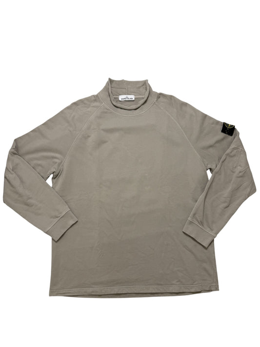 Stone Island 2018 Felpa In Cotone a Collo Alto Taglia XXL