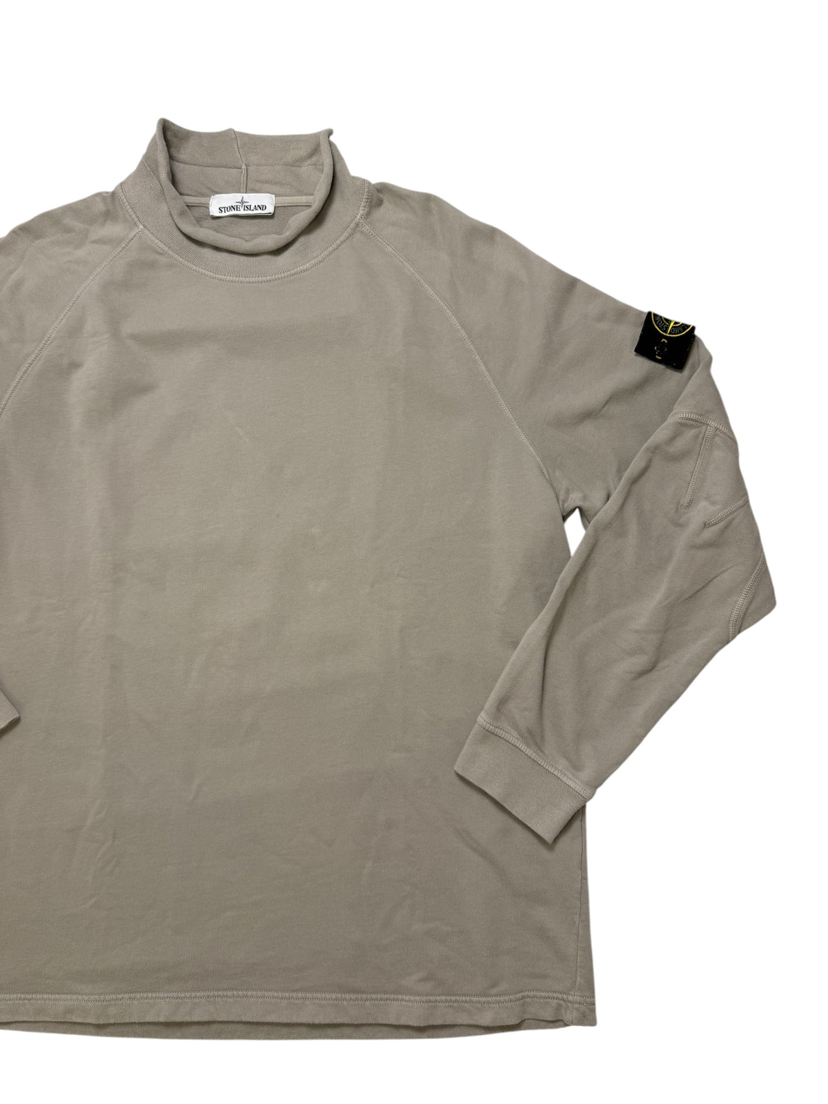 Stone Island 2018 Felpa In Cotone a Collo Alto Taglia XXL