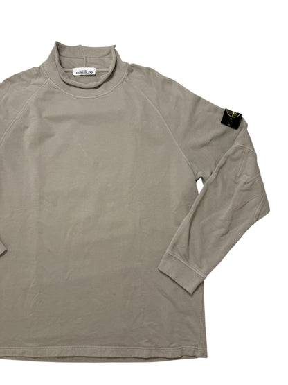 Stone Island 2018 Felpa In Cotone a Collo Alto Taglia XXL