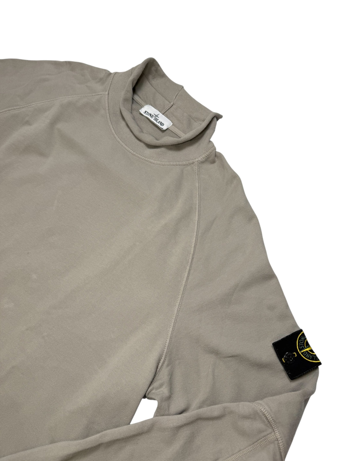 Stone Island 2018 Felpa In Cotone a Collo Alto Taglia XXL