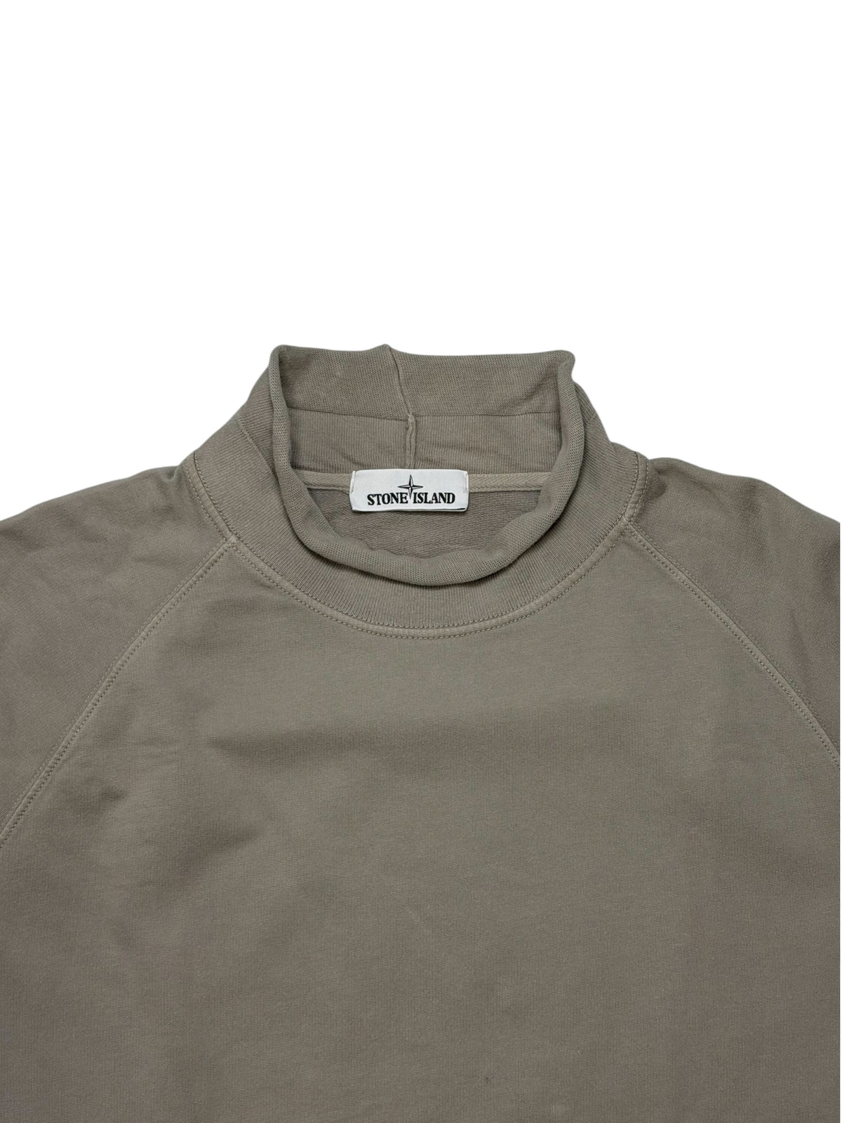 Stone Island 2018 Felpa In Cotone a Collo Alto Taglia XXL