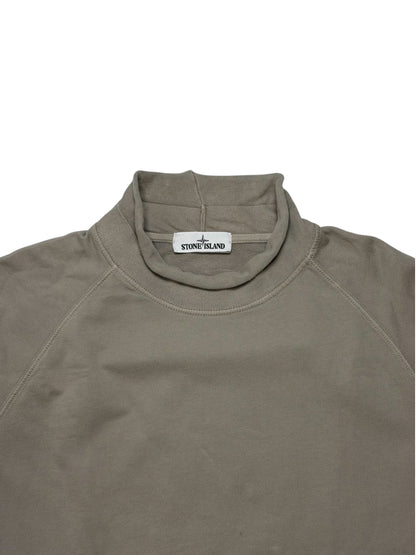 Stone Island 2018 Felpa In Cotone a Collo Alto Taglia XXL