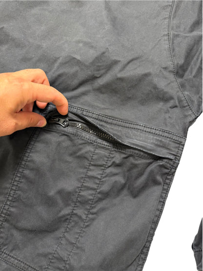 Stone Island 2021 Felpa Cargo In Cotone Spazzolato Taglia S