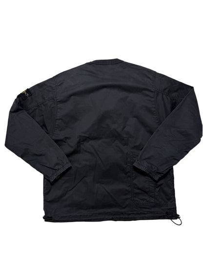 Stone Island 2021 Felpa Cargo In Cotone Spazzolato Taglia S
