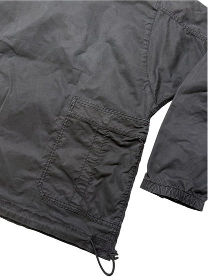Stone Island 2021 Felpa Cargo In Cotone Spazzolato Taglia S