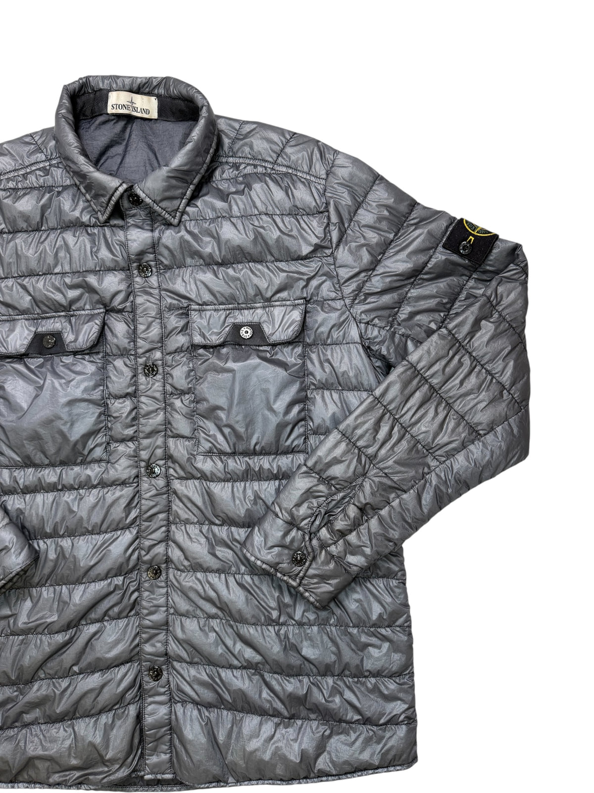 Stone Island Quilted Puffer Overshirt Jacket Taglia XL
