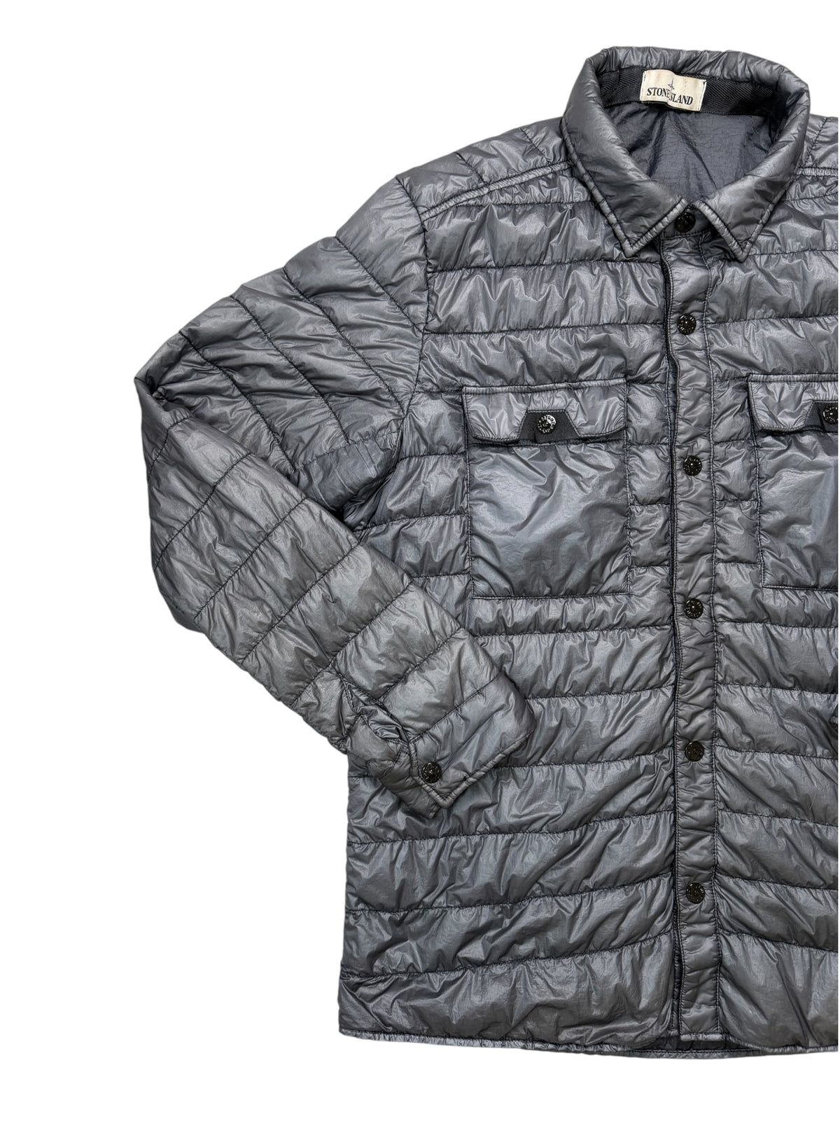Stone Island Quilted Puffer Overshirt Jacket Taglia XL