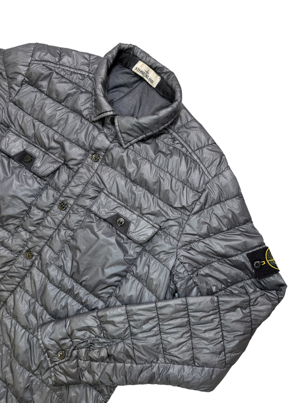 Stone Island Quilted Puffer Overshirt Jacket Taglia XL