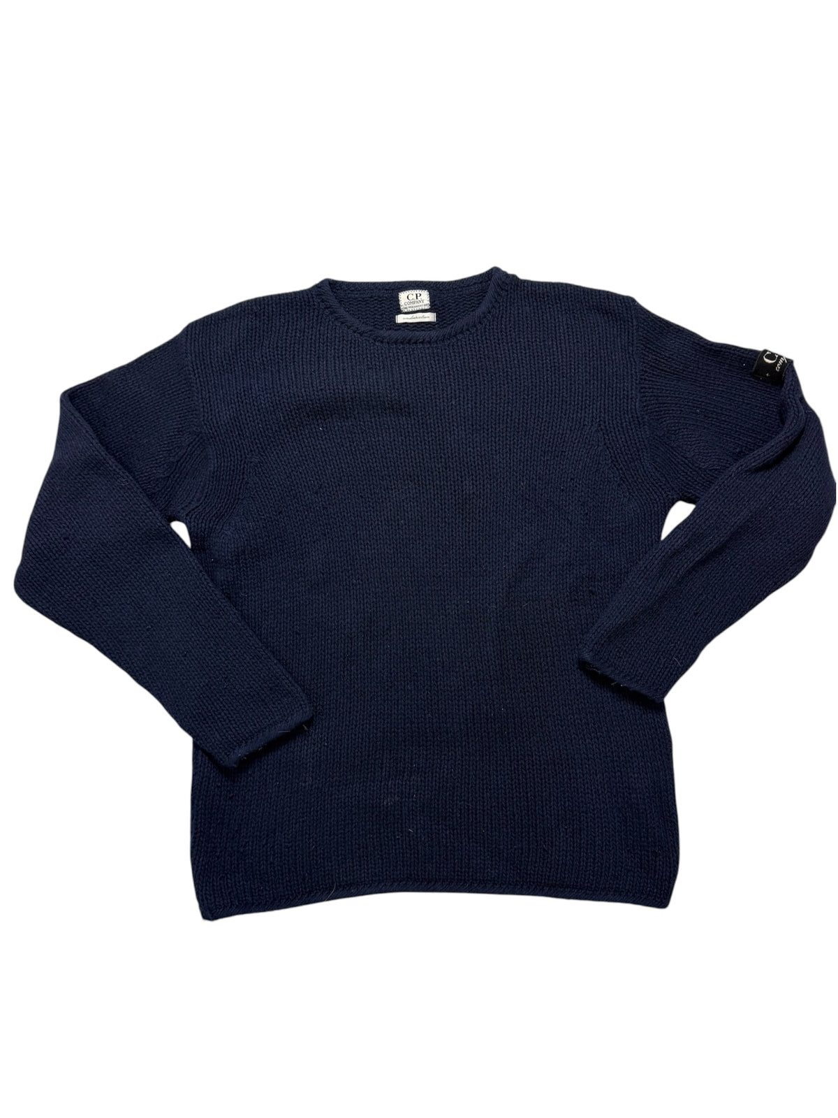 C.P.Company Maglione a Maglia In Lana Vintage Anni 2000