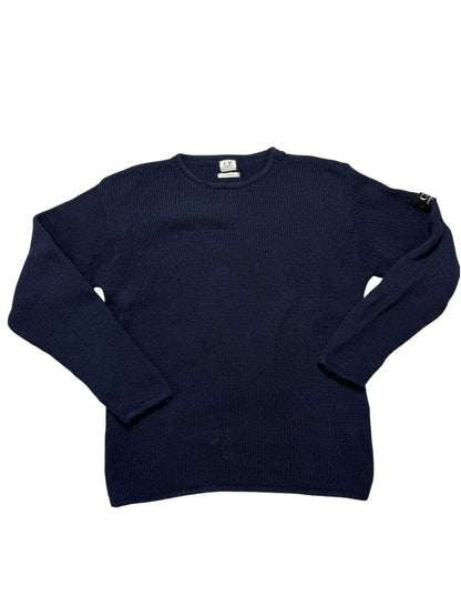 C.P.Company Maglione a Maglia In Lana Vintage Anni 2000