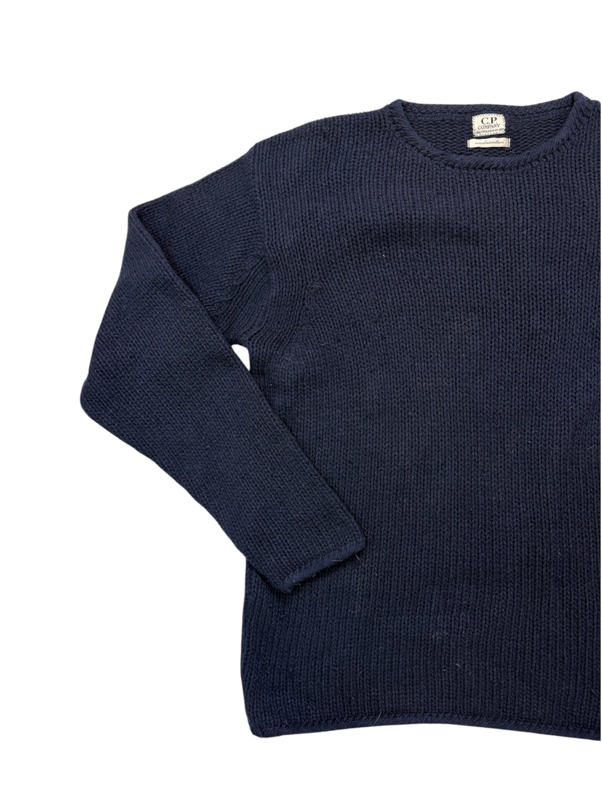 C.P.Company Maglione a Maglia In Lana Vintage Anni 2000