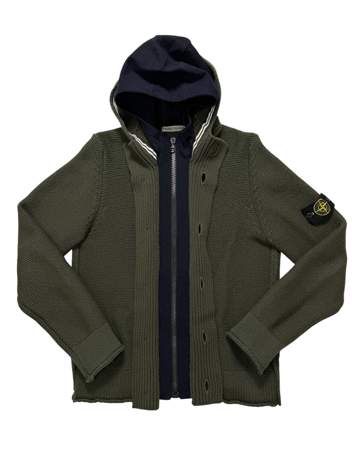 Stone Island 2010 Maglione Pesante in Lana Taglia L