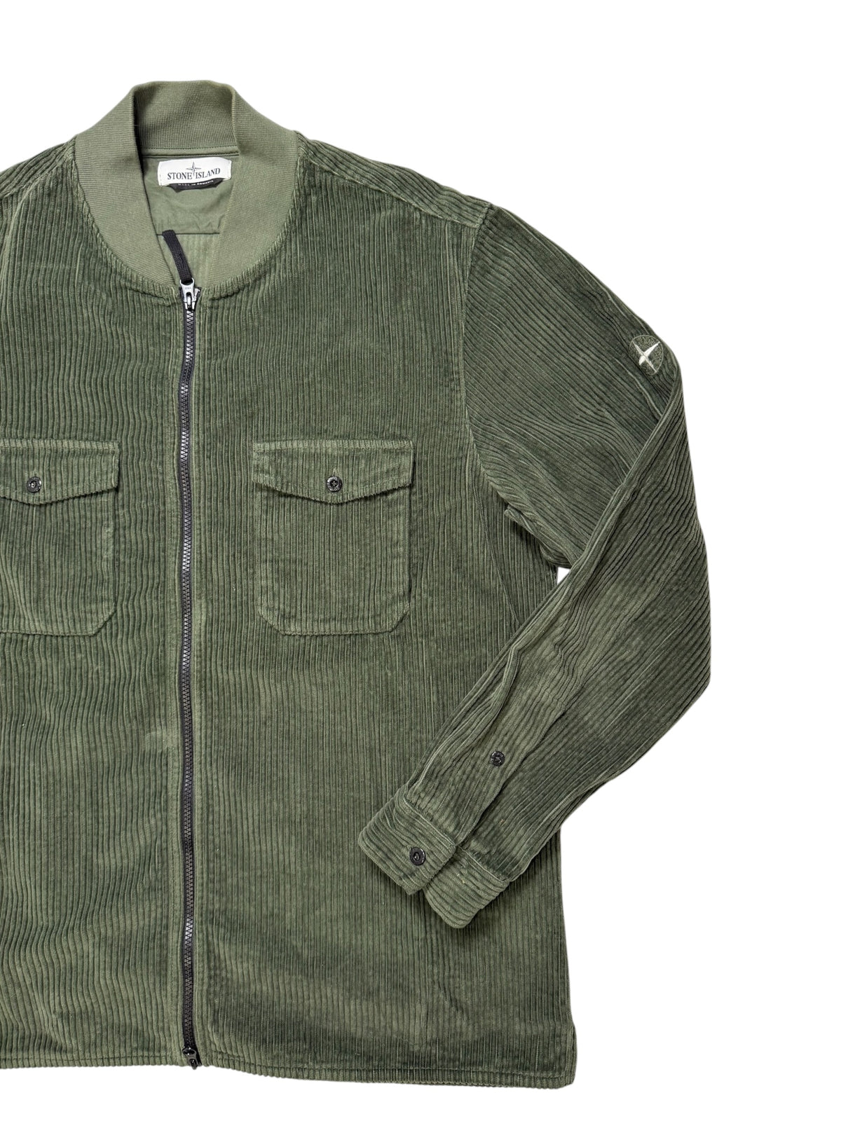 Stone Island 2021 Giacca Bomber In Velluto Taglia XXL