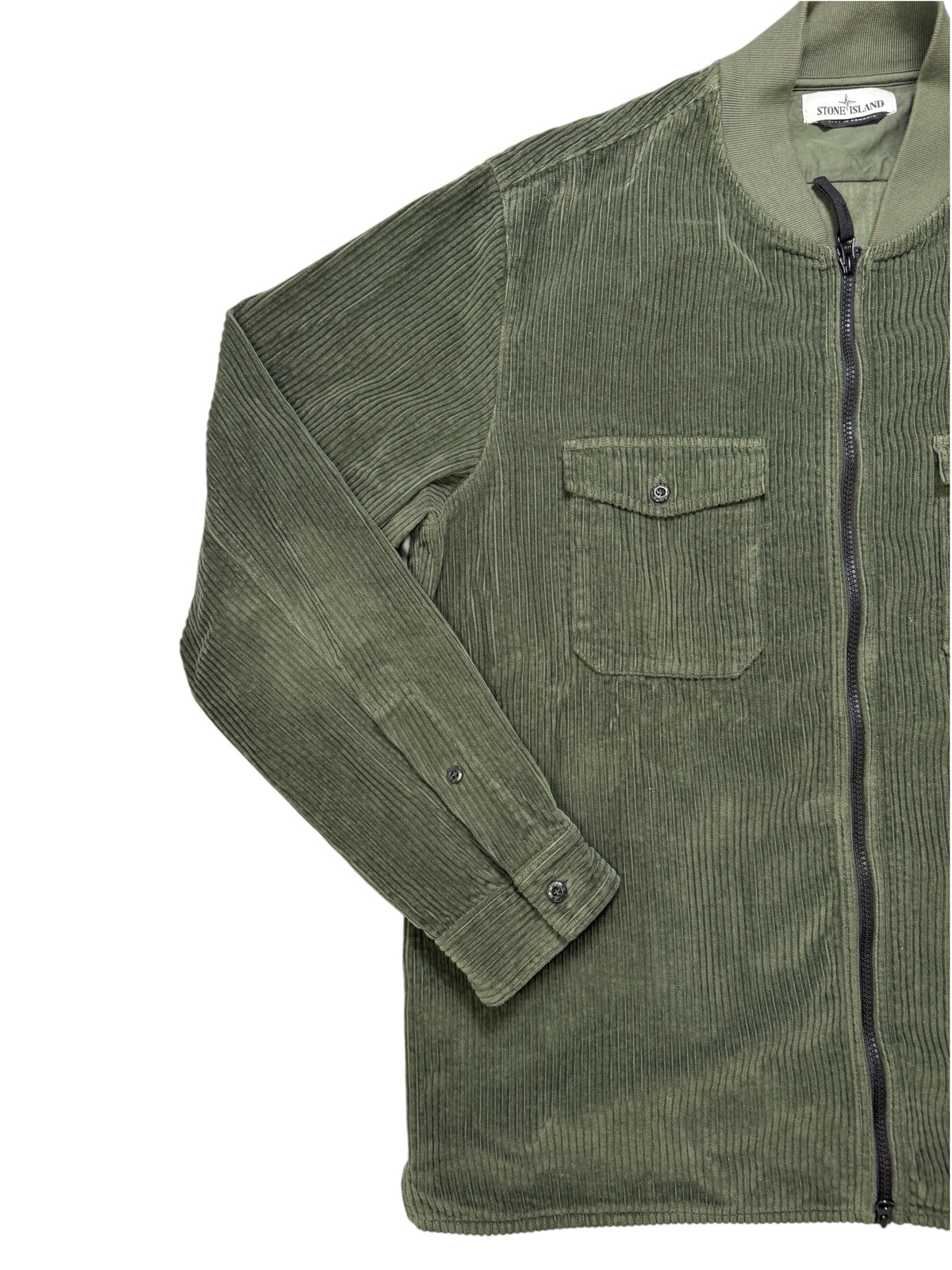 Stone Island 2021 Giacca Bomber In Velluto Taglia XXL