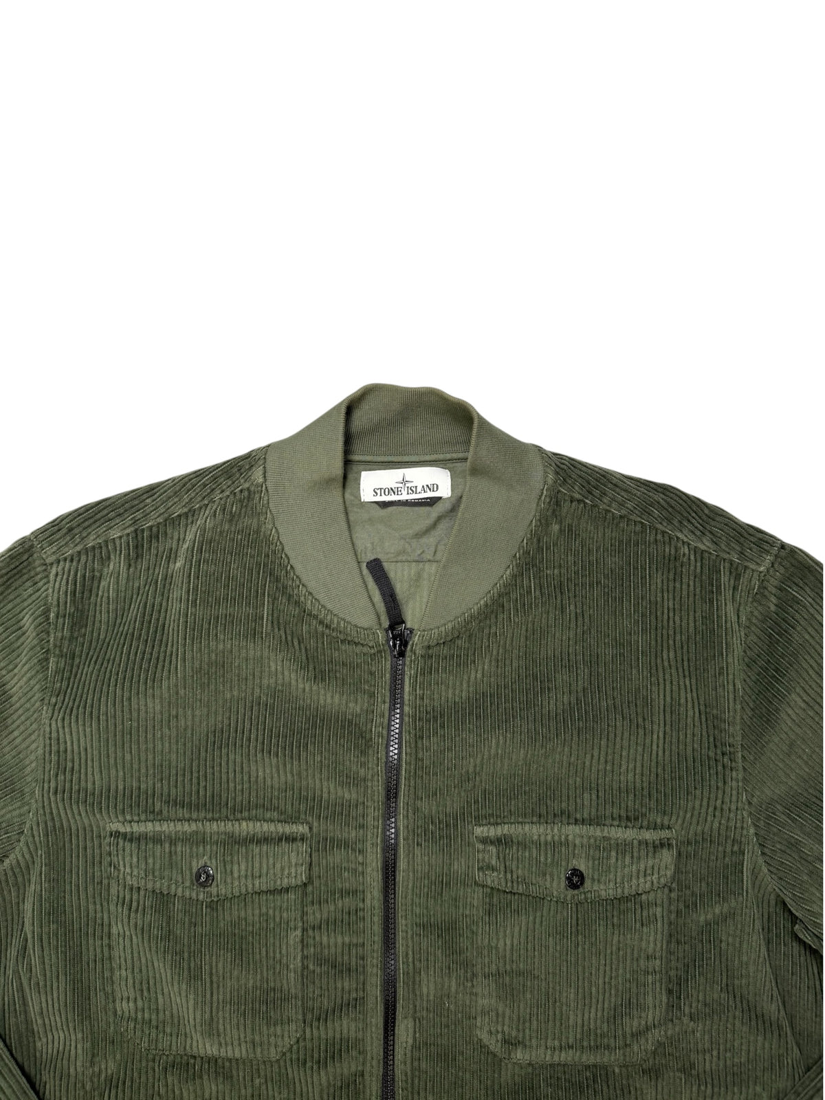 Stone Island 2021 Giacca Bomber In Velluto Taglia XXL