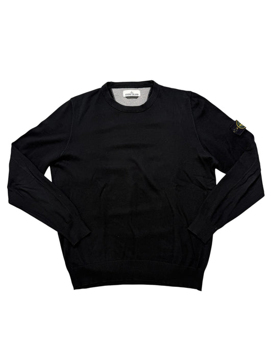 Stone Island 2016 Maglione Leggero Girocollo Classico Nero Taglia XXL