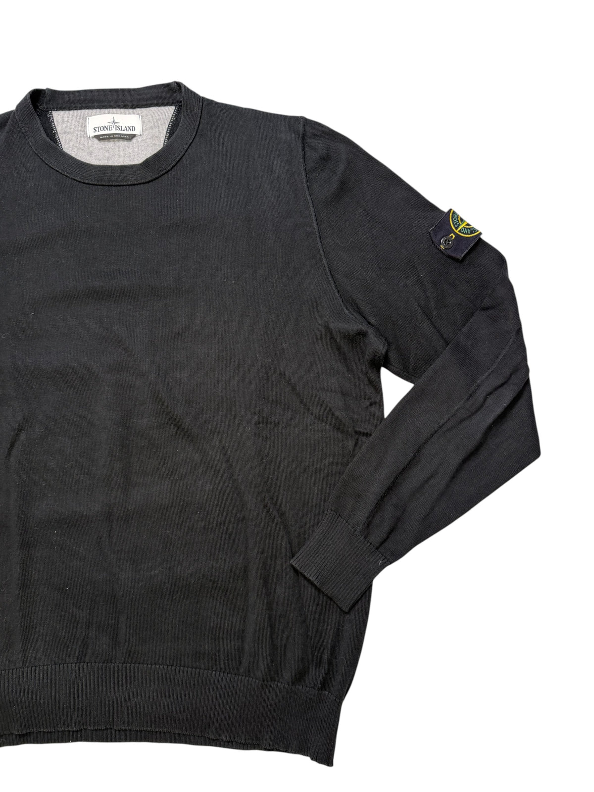 Stone Island 2016 Maglione Leggero Girocollo Classico Nero Taglia XXL