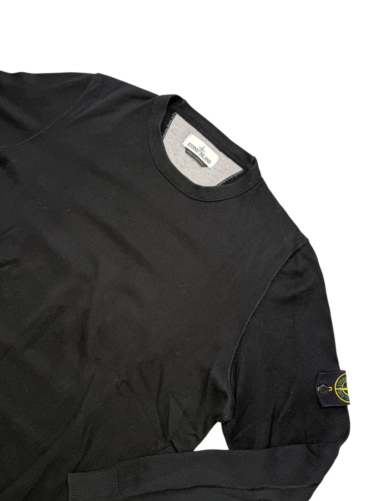 Stone Island 2016 Maglione Leggero Girocollo Classico Nero Taglia XXL