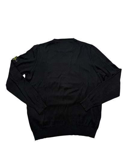 Stone Island 2016 Maglione Leggero Girocollo Classico Nero Taglia XXL