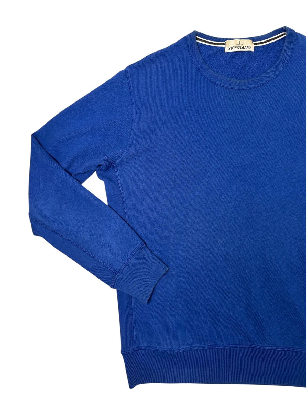Stone Island Felpa Girocollo Classico Blu Taglia XXL