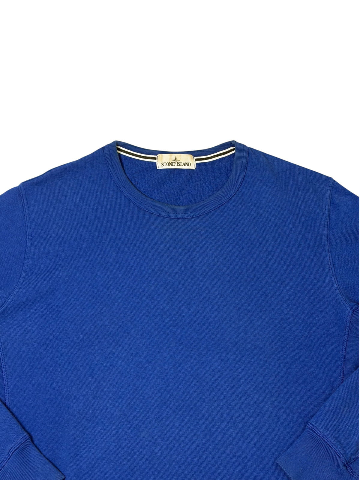Stone Island Felpa Girocollo Classico Blu Taglia XXL