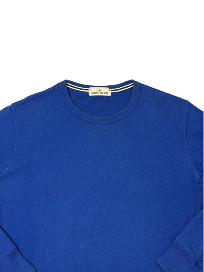 Stone Island Felpa Girocollo Classico Blu Taglia XXL