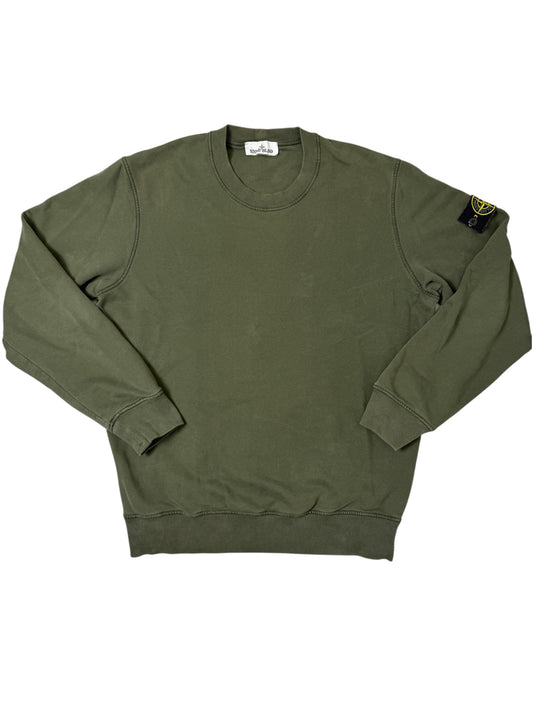 Stone Island Girocollo Classico Verde Taglia L