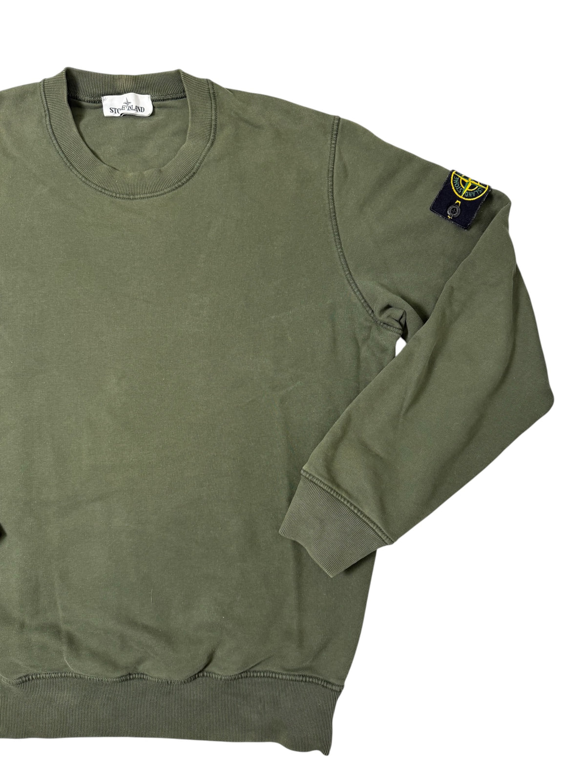 Stone Island Girocollo Classico Verde Taglia L