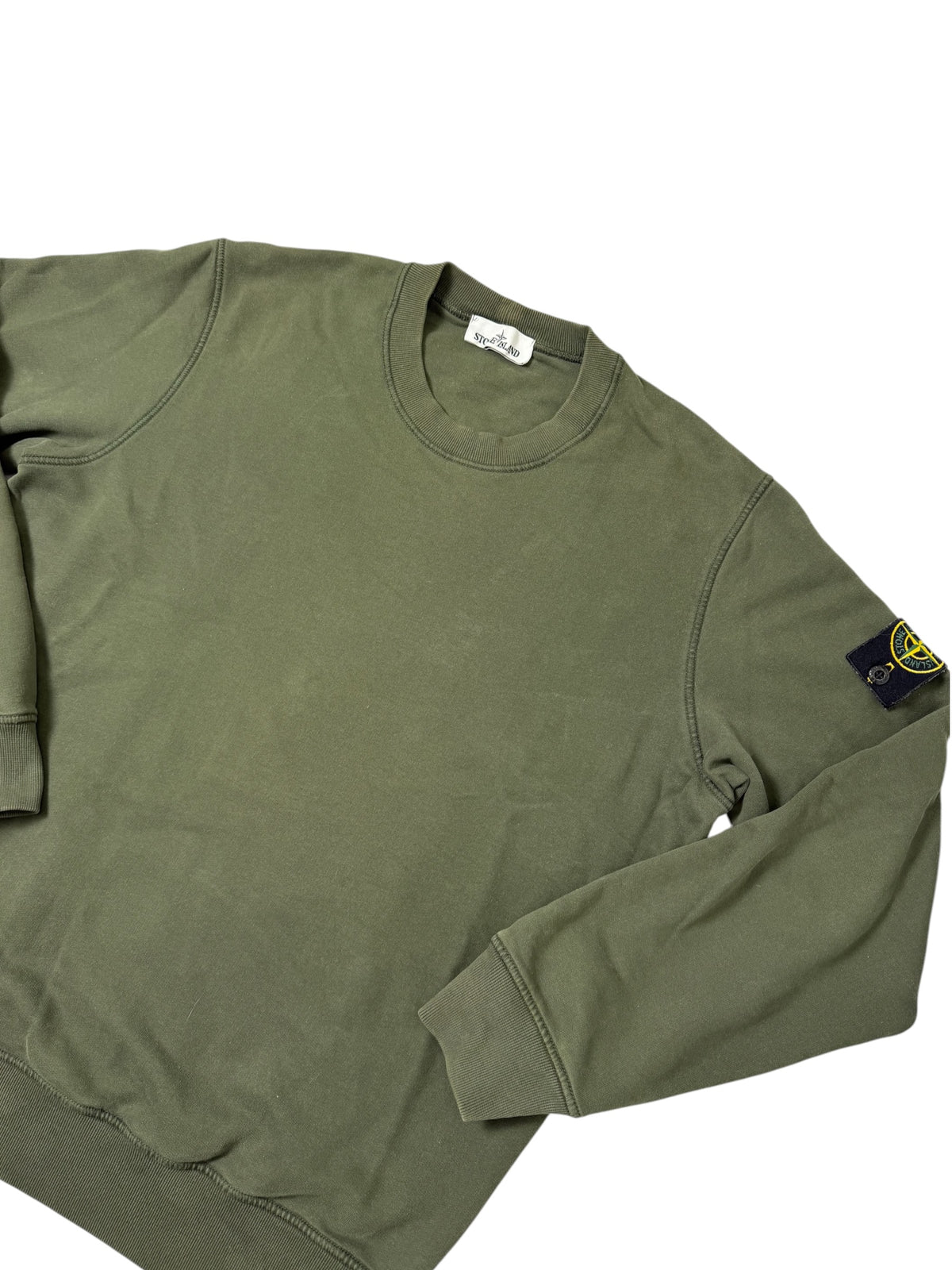 Stone Island Girocollo Classico Verde Taglia L