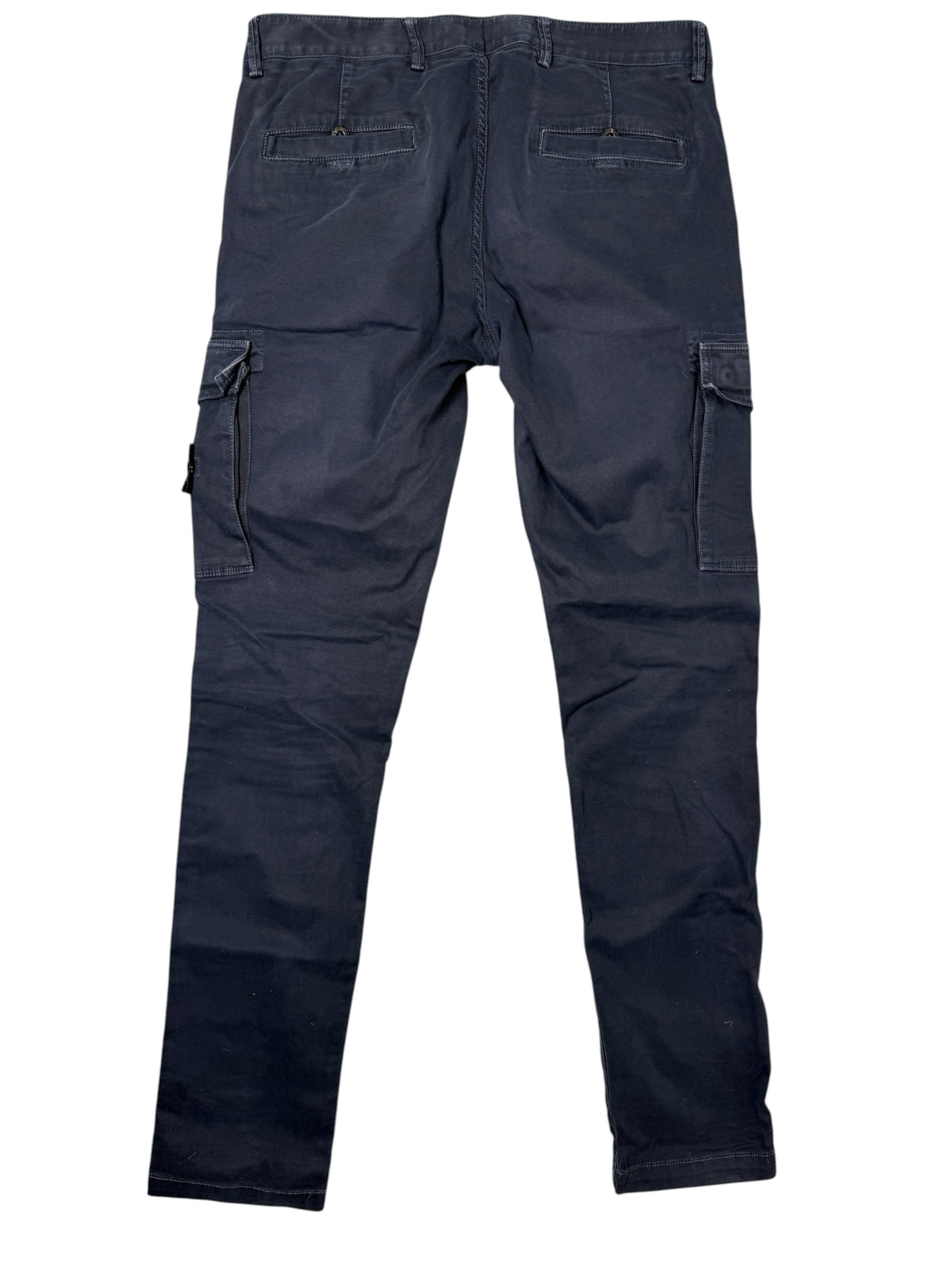 Stone Island Pantaloni Cargo Blu Navy Taglia W32