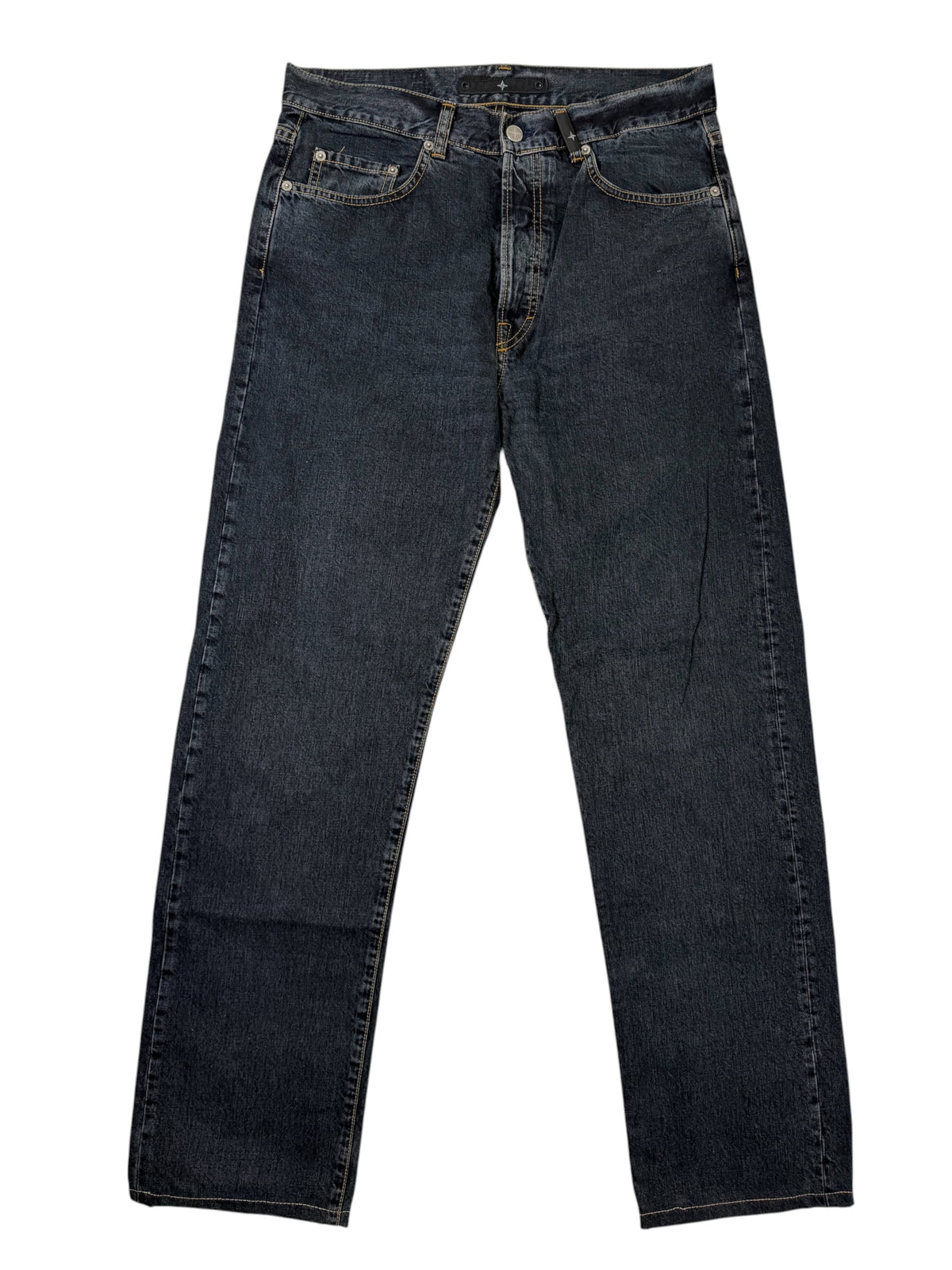 Stone Island Denim Black Jeans Taglia 33