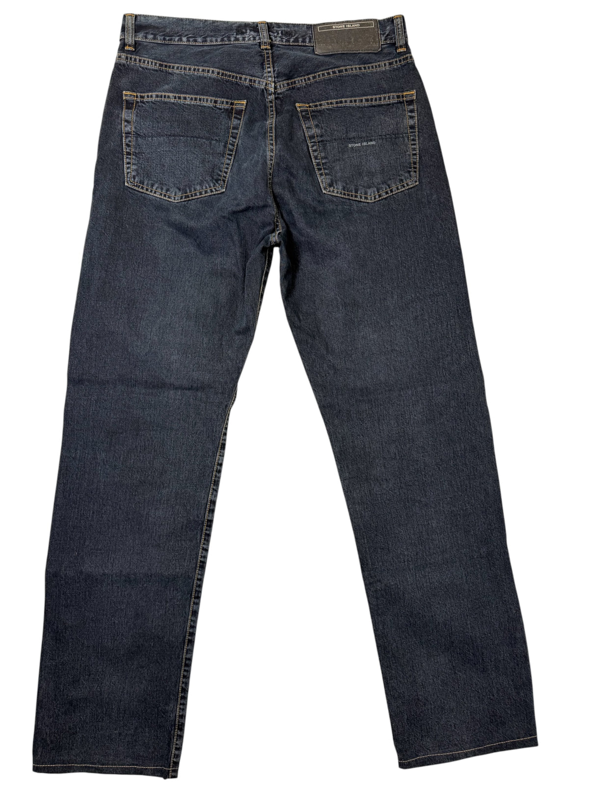 Stone Island Denim Black Jeans Taglia 33