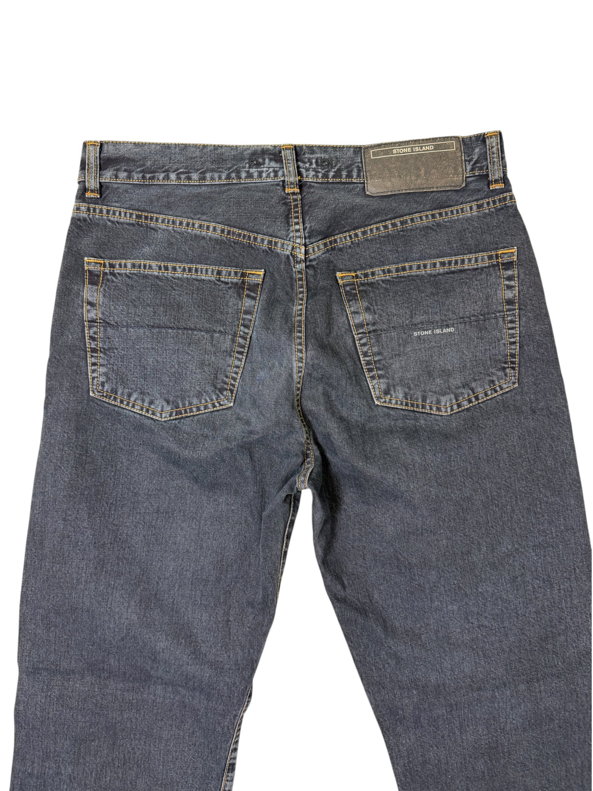 Stone Island Denim Black Jeans Taglia 33