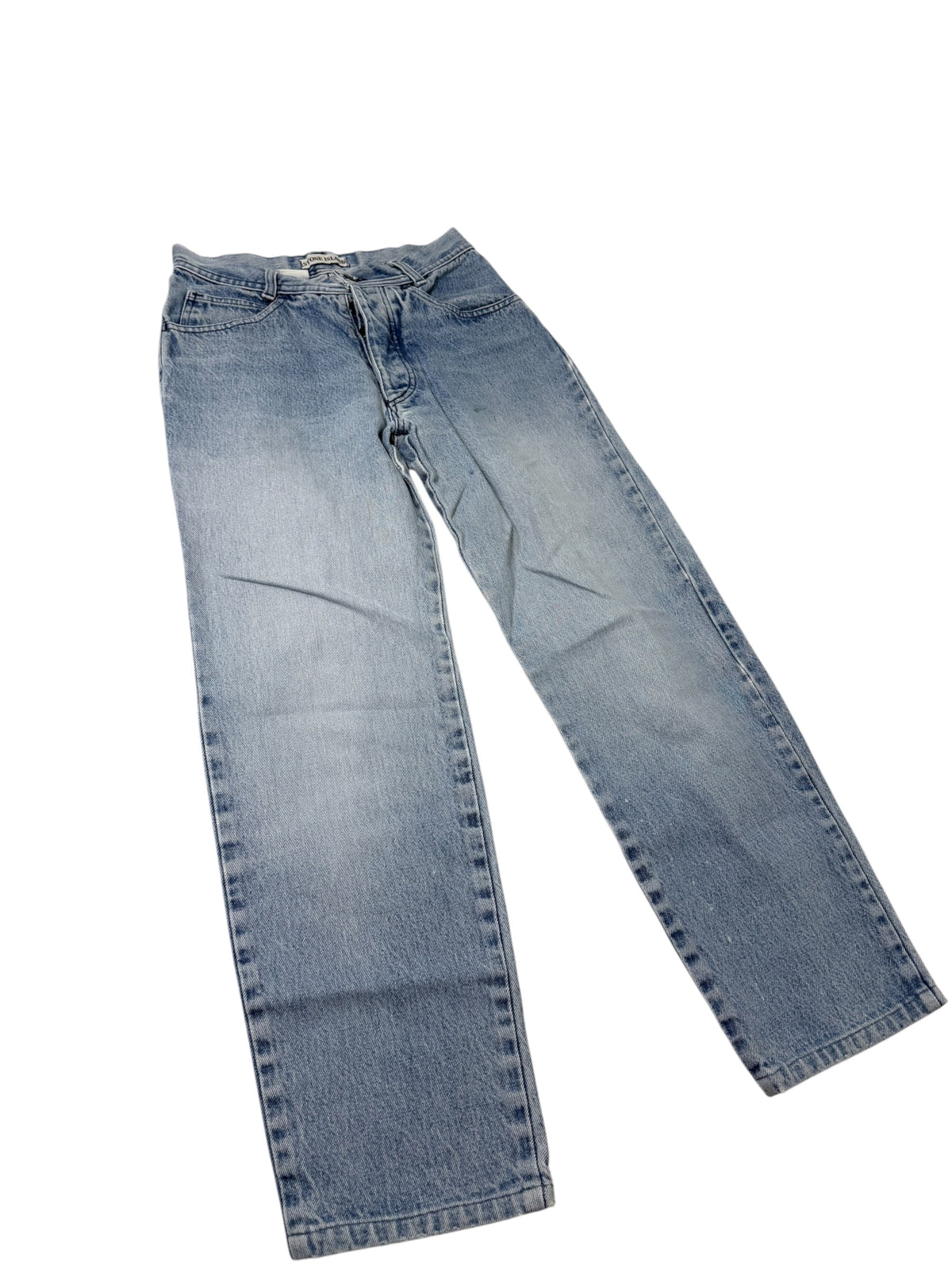 Stone Island Vintage Jeans Logo Ricamato Taglia XS