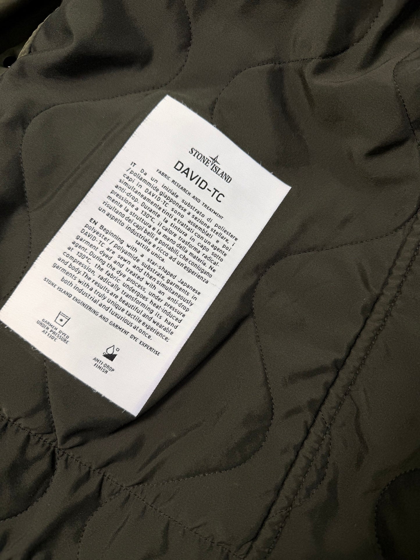 Stone Island Jacket khaki Trench David Tc Taglia S