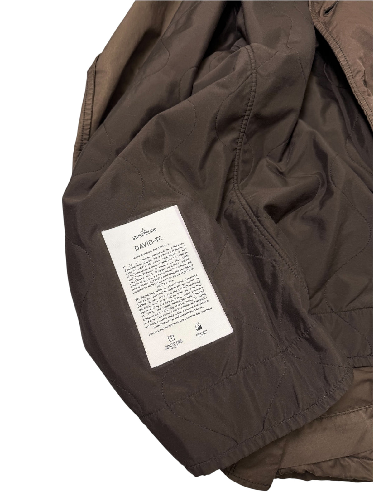 Stone Island 2013 David TC Fodera Interna Taglia XL