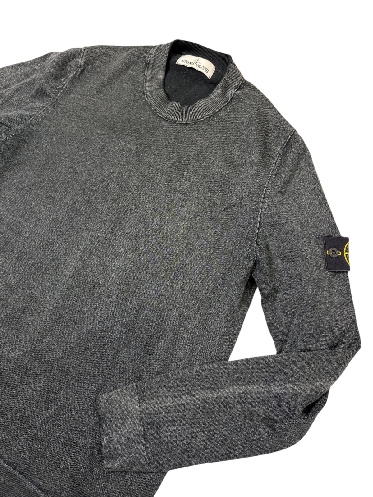 Stone Island Maglione Taglia L Grigio Nero