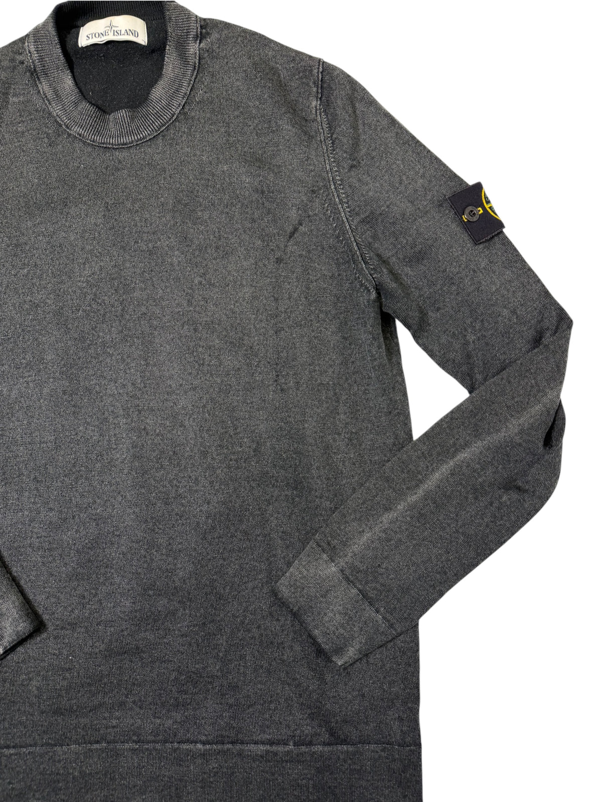 Stone Island Maglione Taglia L Grigio Nero