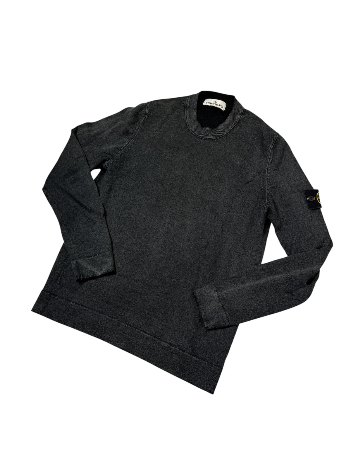 Stone Island Maglione Taglia L Grigio Nero
